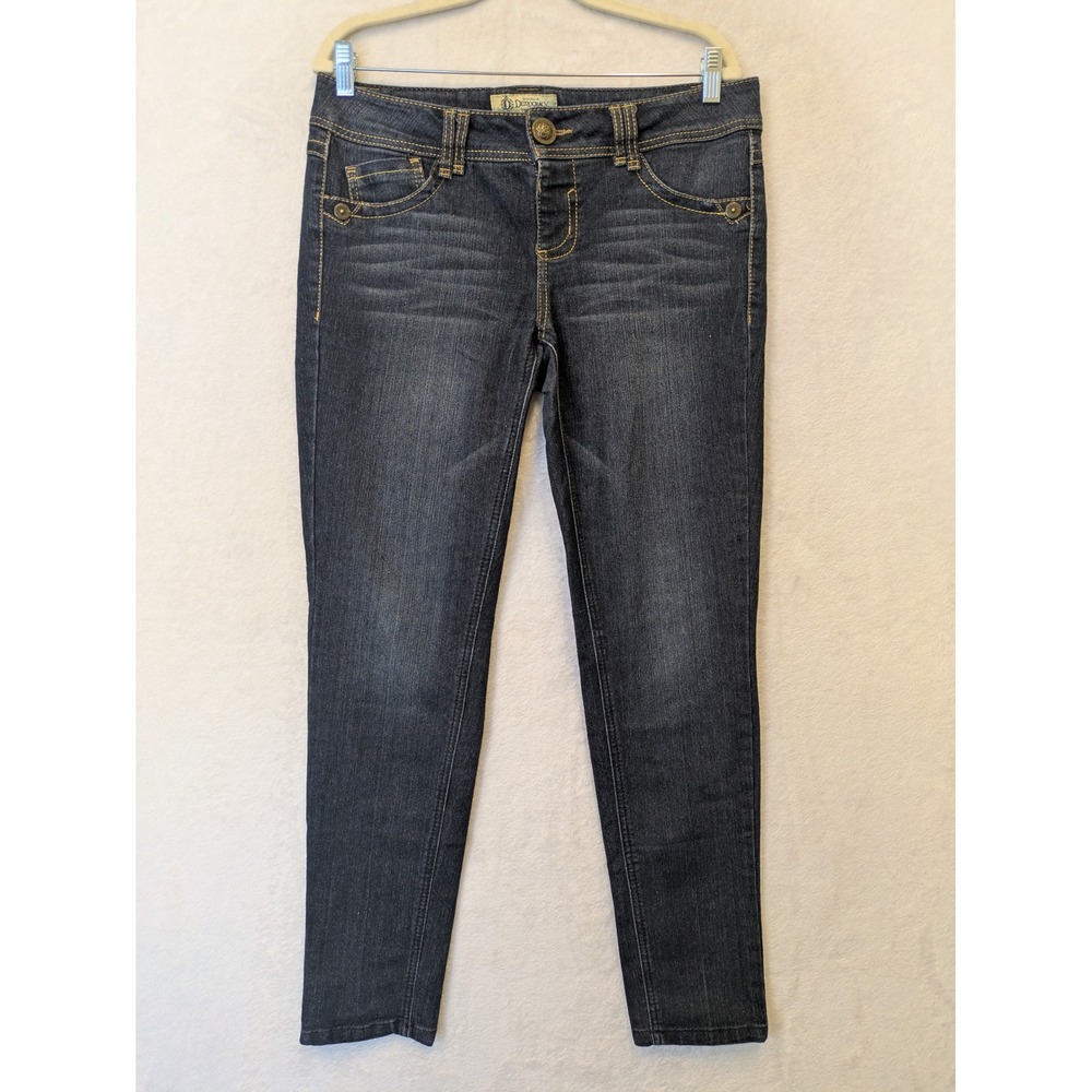 DEMOCRACY Jean Dependence Junior's Size 6 Dark Wash Denim Jegging Pants